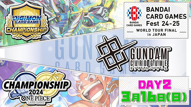 BANDAI CARD GAMES Fest 24-25 WORLD TOUR FINAL in JAPAN